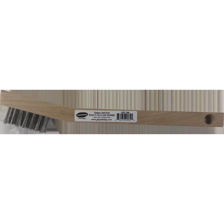 DYN11299 3 X 7 Rows Stainless Steel Wood Handle Brush